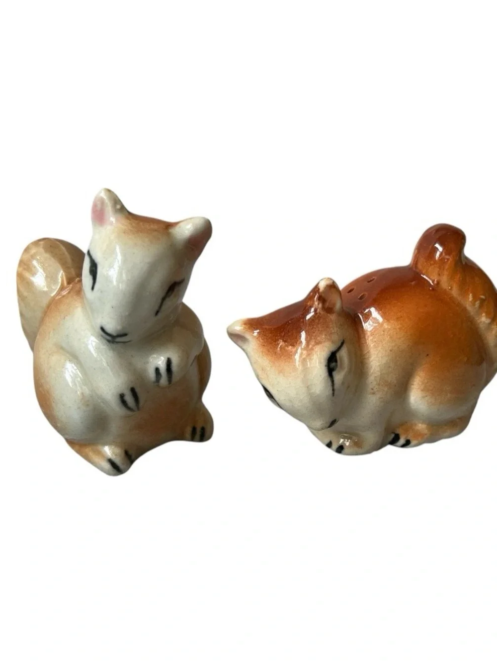 Vintage Squirrel Salt & Pepper Shakers